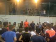 فعاليات مميزة في حي جان حكال بالرملة تحت شعار مدينة بلا عنف 